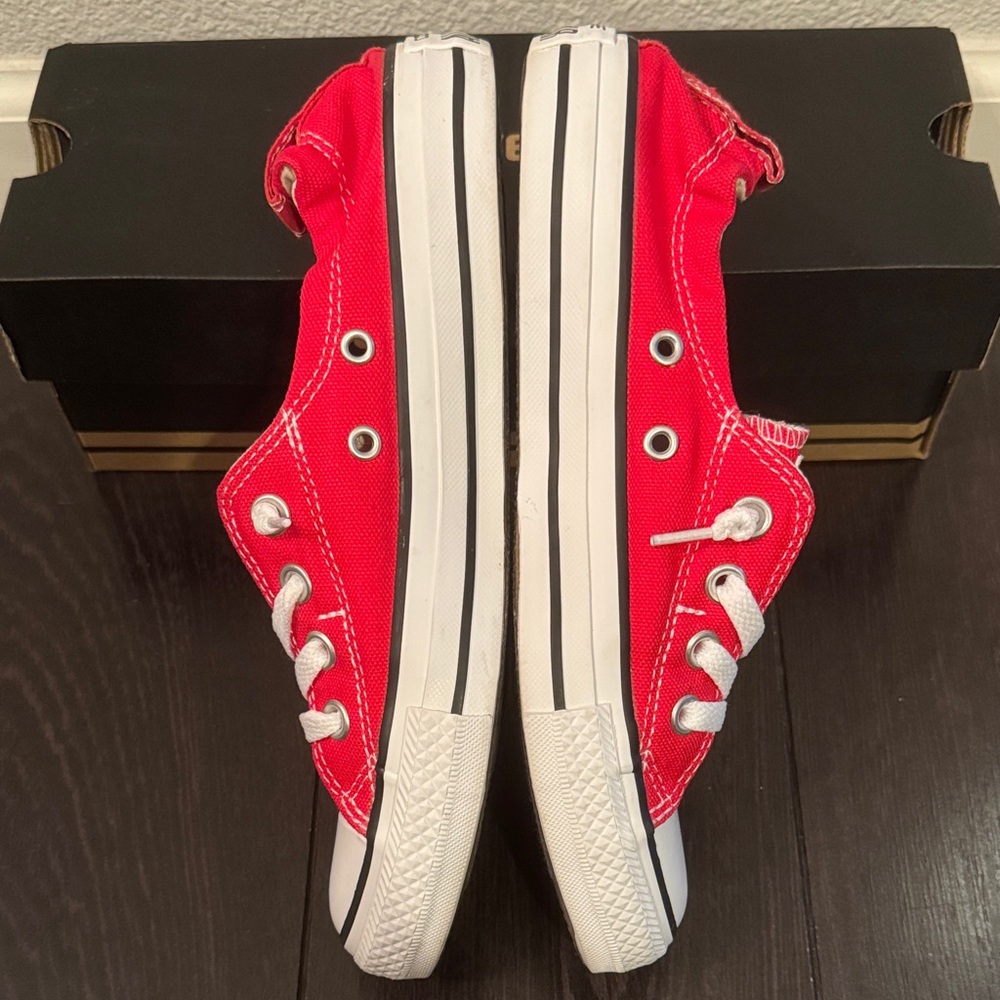 Converse Chuck Taylor Shoreline Varsity Red Slip On - Picture 6 of 7